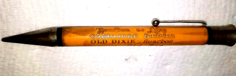 "Bourbon de Luxe, Glenmore Bourbon, Old Dixie Bourbon,UDL Old Rye"Working Pencil