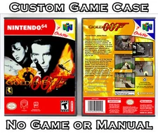 GoldenEye 007 - Nintendo 64 N64 Custom Case *NO GAME*