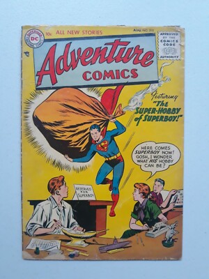 Adventure Comics 215 DC Golden Age Superboy 1955