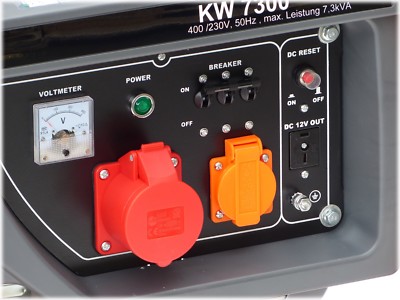 HIOD Groupe Générateur Urgence Générateurs Diesel 5500W, 5.5kva pour