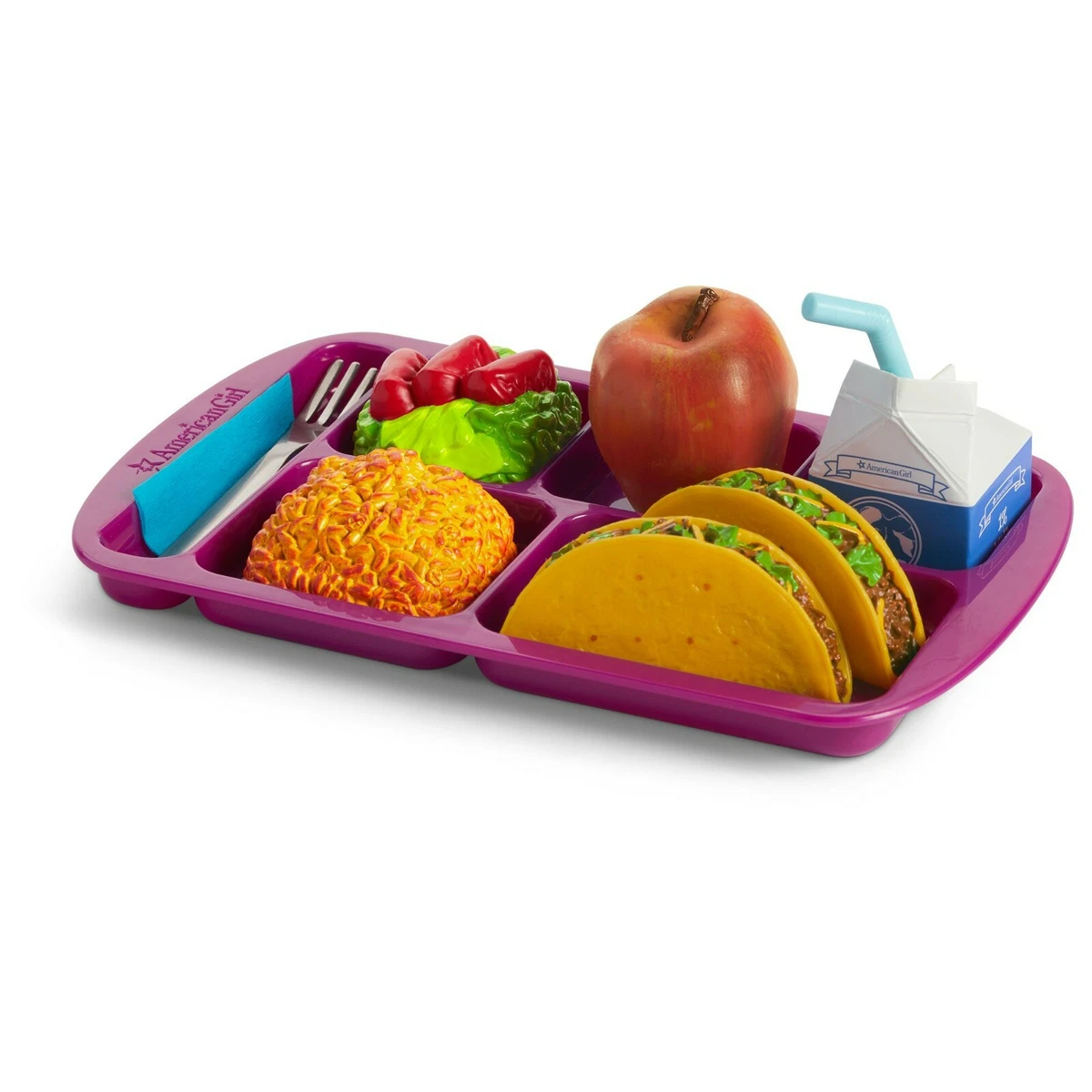 American girl backpack on sale and lunchbox