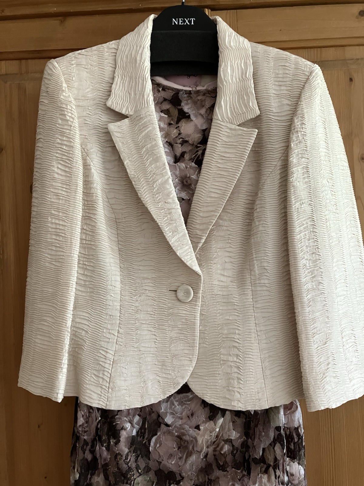 Phase Eight Lotus Rose Dress & Simona Porcelain Jacket Size 12 Wedding Occassion image 2