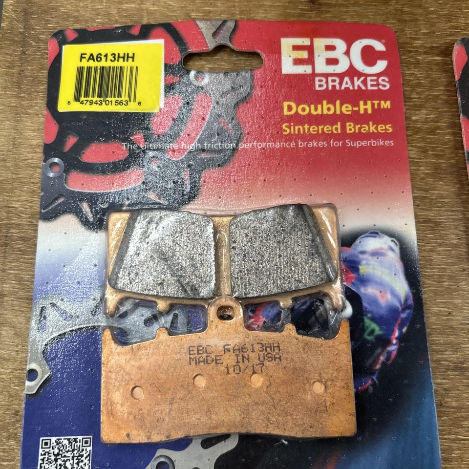 Juego de 2 pares de pastillas de freno delanteras EBC HH sinterizadas para BMW K1600GT K1600GTL 2011-2018 Foto 3 de 4