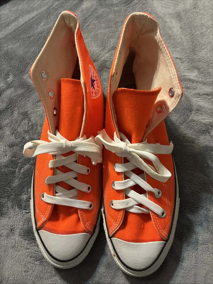 Preços baixos em Converse Chuck Taylor All Star Orange | eBay