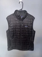 Patagonia Nano Puff Puffer Full Zip Insulated Vest Jacket Men's Medium Black