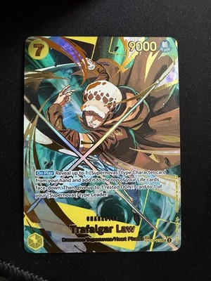 One Piece Trafalgar Law OP10-119 SP ENGLISH Premium Booster PRB-02 NM