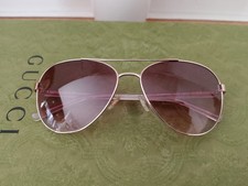 Kate Spade Gold Metal Clear FrameAviator Sunglasses - Blossom/O/S AU27 58-14-135