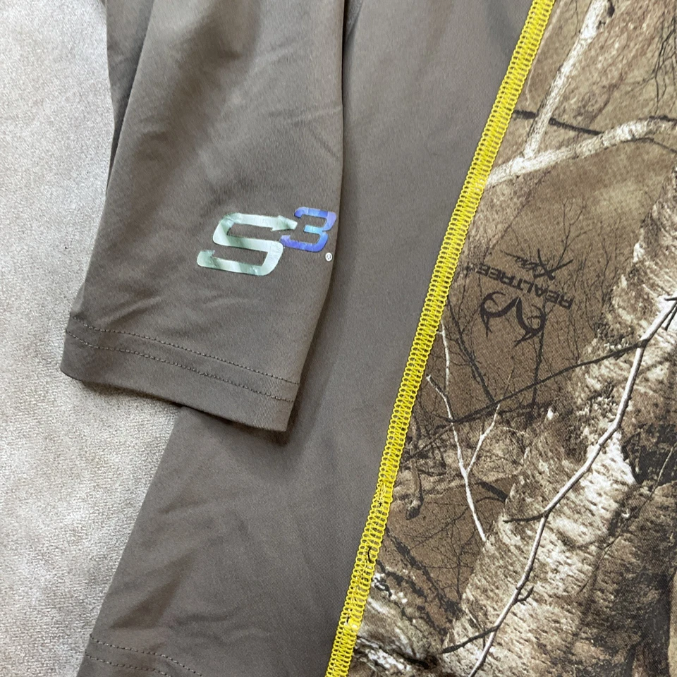 Scent Blocker Hunting Shirt Realtree S3 Trinity System Layer One Men Sz M - Image 4 of 4