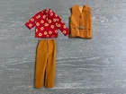 Vintage 1971 #1439 SUEDE SCENE Ken Barbie Doll outfit Mattel original