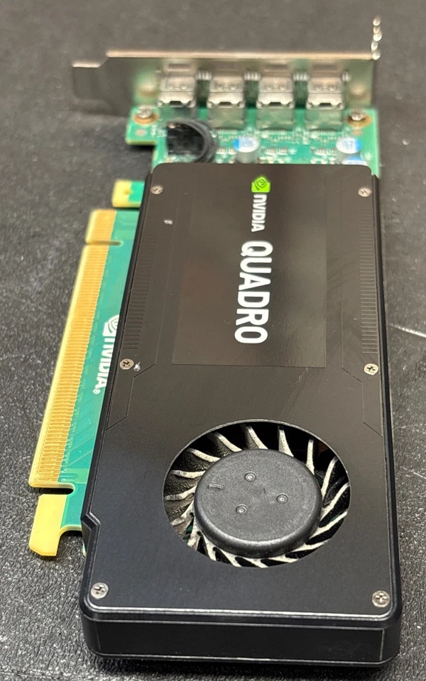 Tarjeta de gráficos para estación de trabajo de bajo perfil NVIDIA Quadro K1200 4 GB GDDR5 Foto 4 de 4