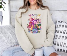 Xmas Derpy Tiger Hoodie Huntrix Christmas Sweatshirt Saja Girls Shirt Demon