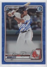 2020 Bowman Chrome Sapphire Edition Prospect Brandon Howlett #BSPA-BH Auto 5ov