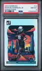 2024 PANINI DONRUSS DOWNTOWN! #12 MARVIN HARRISON JR. ROOKIE RC PSA 8