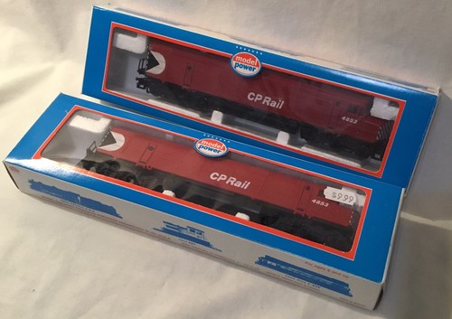 2 locomotoras eléctricas diésel modelo Power CP Rail FP-45 #6665-1 #4853 nuevas en caja | Zustand: New