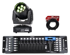 Eliminator Stealth Wash Zoom 7x12 W LED Movin...