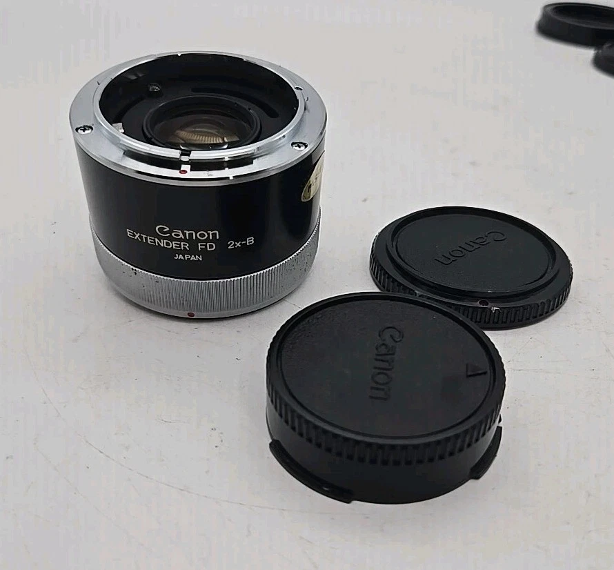 CANON エクステンダー  FD 2x Type B　超超超貴重品　昭和レトロ 撮影機材 ＜Canon EXTENDER FD2× TypeA＞ | EF16_6の鉄ブログ
