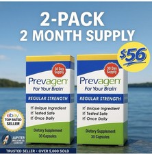Prevagen 10mg Memory & Focus Capsules, (2 bot...