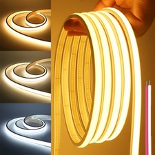 12V 24V Neon COB LED Strip Light Waterproof Flexible Tape Kitchen Cabinet Lights
