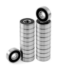 20 Pack 6201-2RS Double Sealed Deep Groove Ball Bearings 12x32x10mm Pre-Lubri...