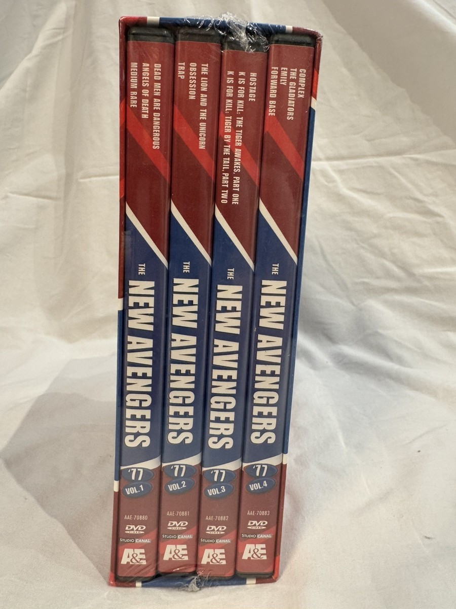 NEW The New Avengers '77 Vol. 1-4 (DVD, 4-Disc Set) SEALED | eBay