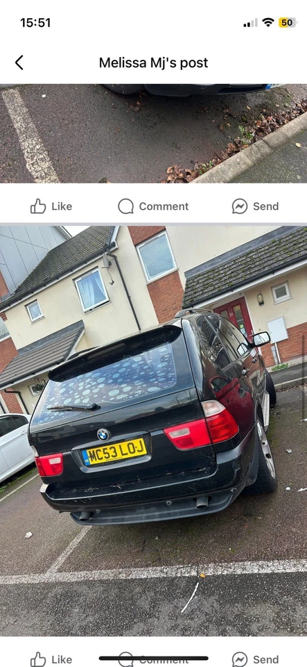 BMW X5 Sport Automatic 3 litre Petrol  MOT till 5th April - Image 2 of 4