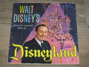 1965 Walt Disney's  DISNEYLAND  Pictorial Souvenir Book 36 pgs, Vtg, 1st Edition