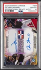 2024 BOWMAN CHROME INTERNATIONAL AUTO JOSE RAMIREZ/LEO DE VRIES 81/99 PSA 10