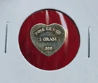Heart Shaped - 1 Gram .999 Fine Pure Silver Bullion Mini Bar Ingot Coin Round