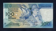 PORTUGAL 100 Escudos 1988 P-179 GEM UNC