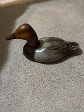 Canvasback Duck Decoy Hand Carved Bolo May Made In Montana