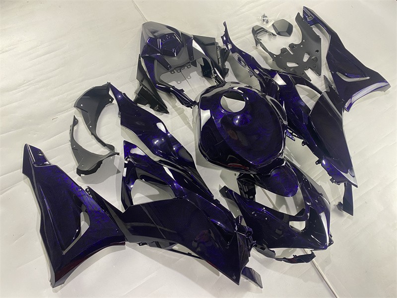NTJ Purple Forged Carbon Fairing Fit for Kawasaki Ninja ZX6R 2024