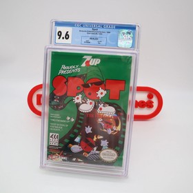 NES Nintendo 7-UP'S SPOT: THE VIDEO GAME - CGC GRADED 9.6 A+ NEW & Sealed! 