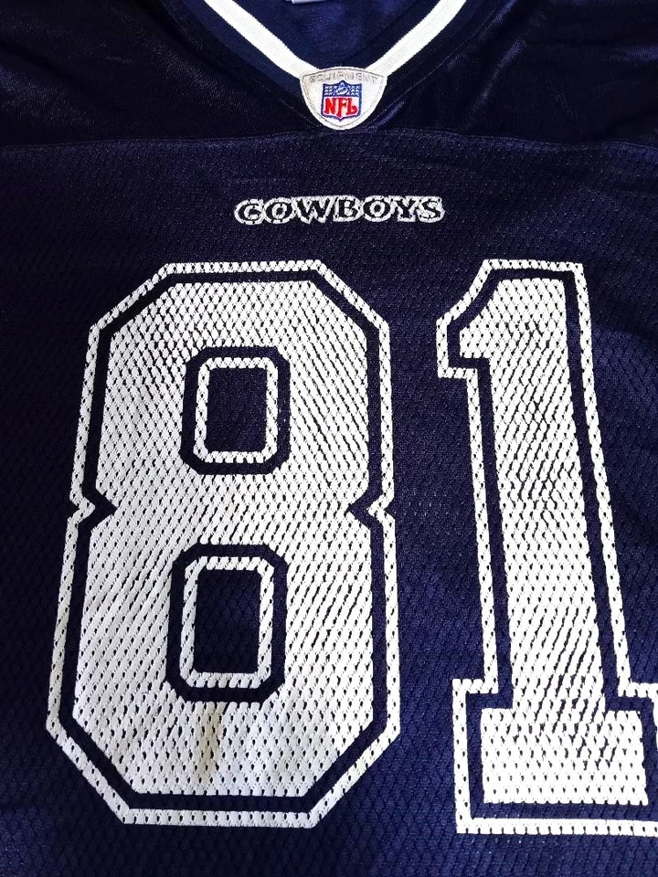 CAMISETA DALLAS COWBOYS TERELL OWENS # 81 NFL TALLA XL “ON FIELD” REEBOK Foto 4 de 4
