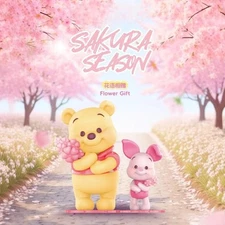 MINISO Sakura Season Series Confirmed Blind Box Figure Art Toys Gift