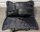 Black Top Grain Leather Briefcase Laptop Messenger Business Bag Multi Pocket — photo 5