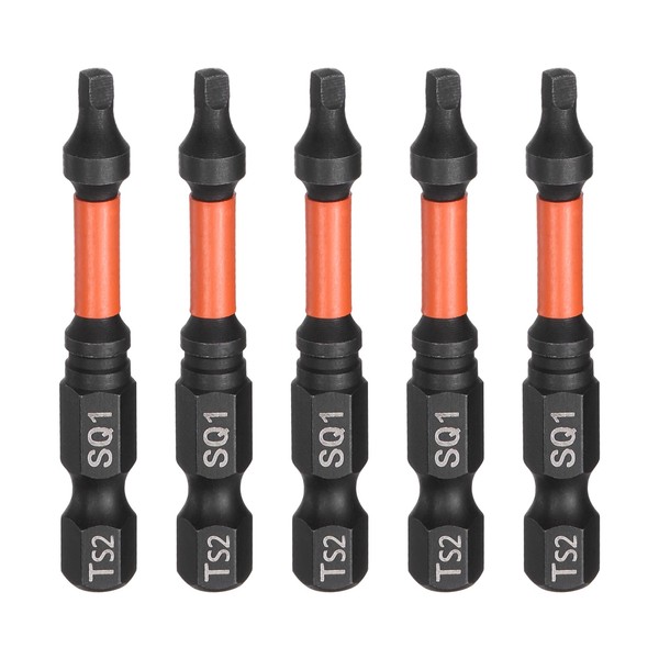 "5X 1/4\" SQ1 Magnetbits 2\" LäNge FüR Schraubendreher"-image