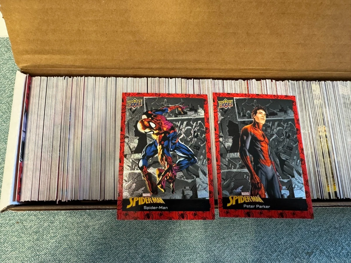 Spider-Man Superhero Upper Deck Collectable Trading Cards for sale