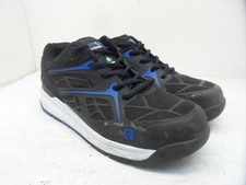 DAKOTA Men's 3621 Steel Toe Steel Plate Athletic Safety Shoes Black/Blue 10M