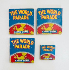 VTG THE WORLD PARADE 8mm CASTLE FILMS LOT OF 4  HAWAII BALI CALIFORNIA AMERICA