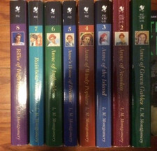 Anne Of Green Gables Complete Series 1-8 Set L.M. Montgomery 1 2 3 4 5 6 7 8 lot