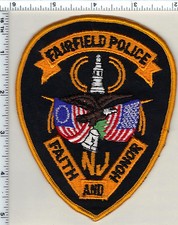 Fairfield Police (New Jersey) Shoulder Patch from 1991