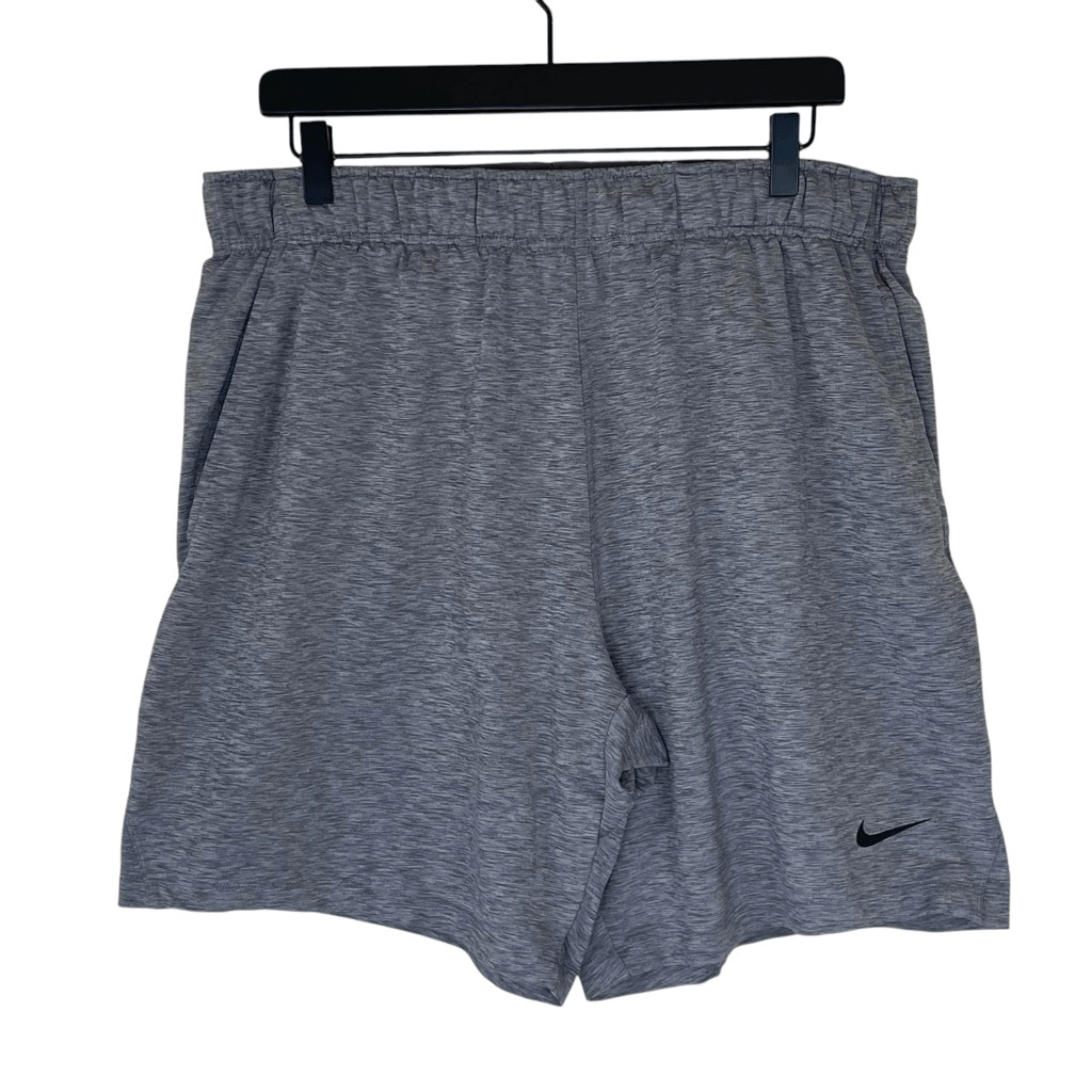 Nike Men’s Dri-Fit Yoga Training Shorts Gray Size XL