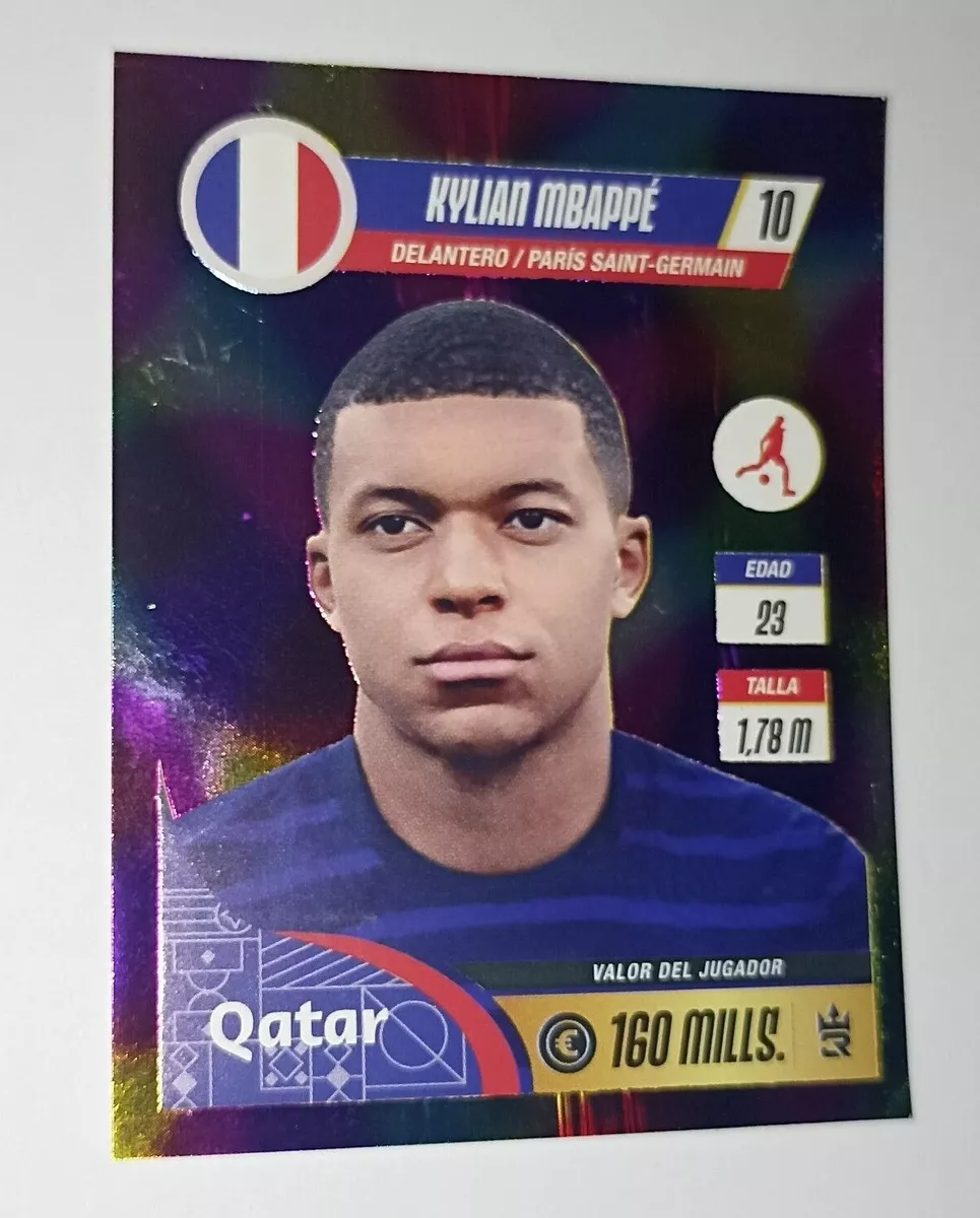 2022 3R Qatar World Cup FIFA #162 KYLIAN MBAPPE France Soccer