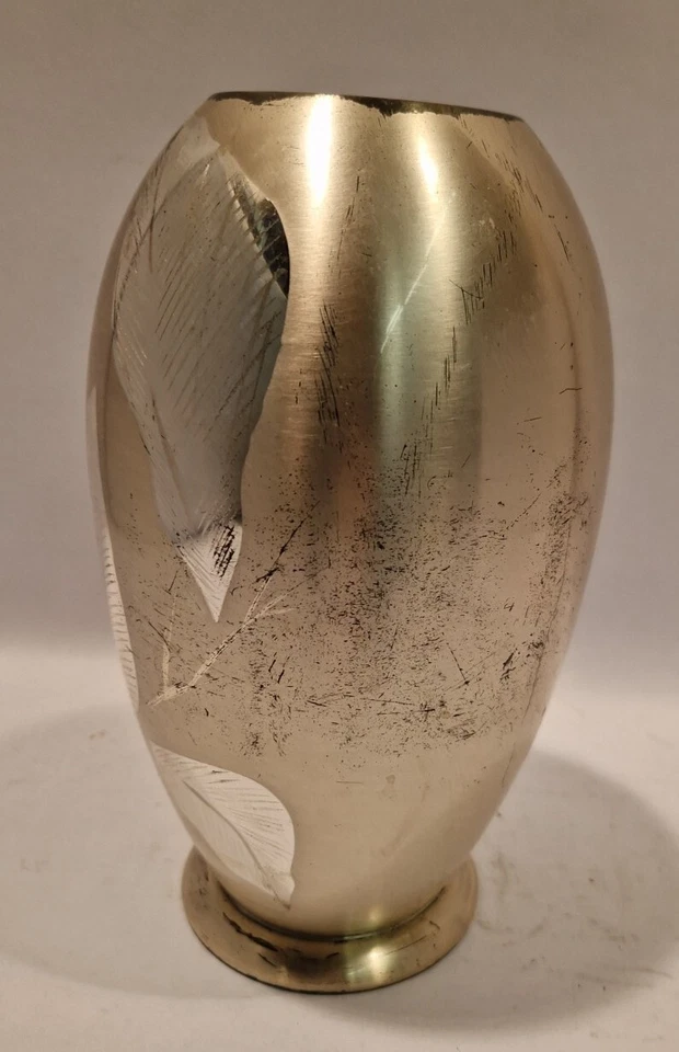 F2-AH WMF IKORA SILVER PLATED VERSILBERT VASE METALL BLUMENVASE 25cm - Bild 2 von 4