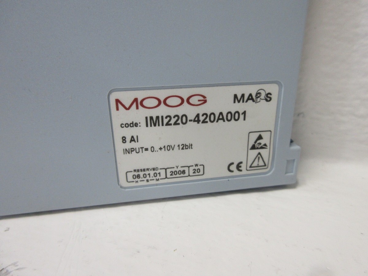 MOOG / MARS IMI220-420A001 NEW MICROSET INPUT MODULE
