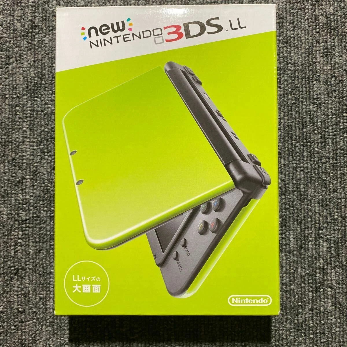 NINTENDO New 3DS LL XL Handheld Game Console Stylus Lime Green  