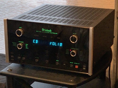 Mint McIntosh  MHT 100 7 Ch Preamp/Amp. Original Remote, Cord, Manual &Packaging