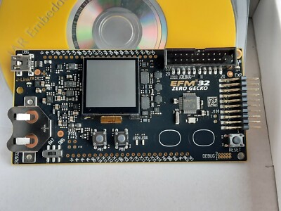 EFM 32 microcontrollers Starter Kit, Zero Gecko,OVP & DVD, NEU