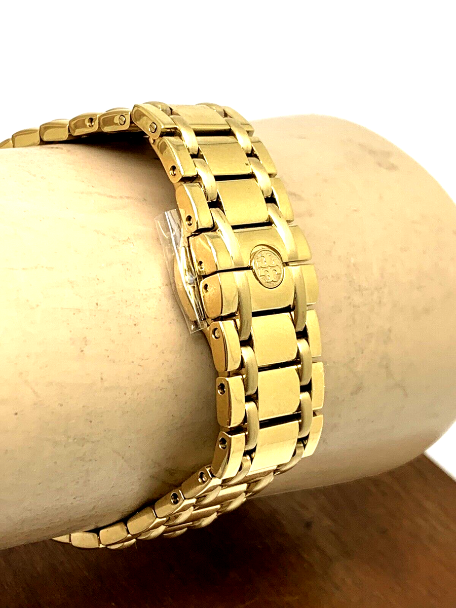 Tory Burch Women's Watch TBW7220 Miller Quartz Cream Dial Gold