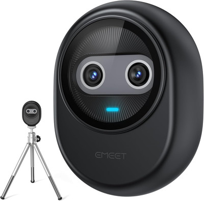 Piko 4K Webcam for Streaming, World'S 1St Dual-Camera Ai-Powered 4K Camera W/Ai 